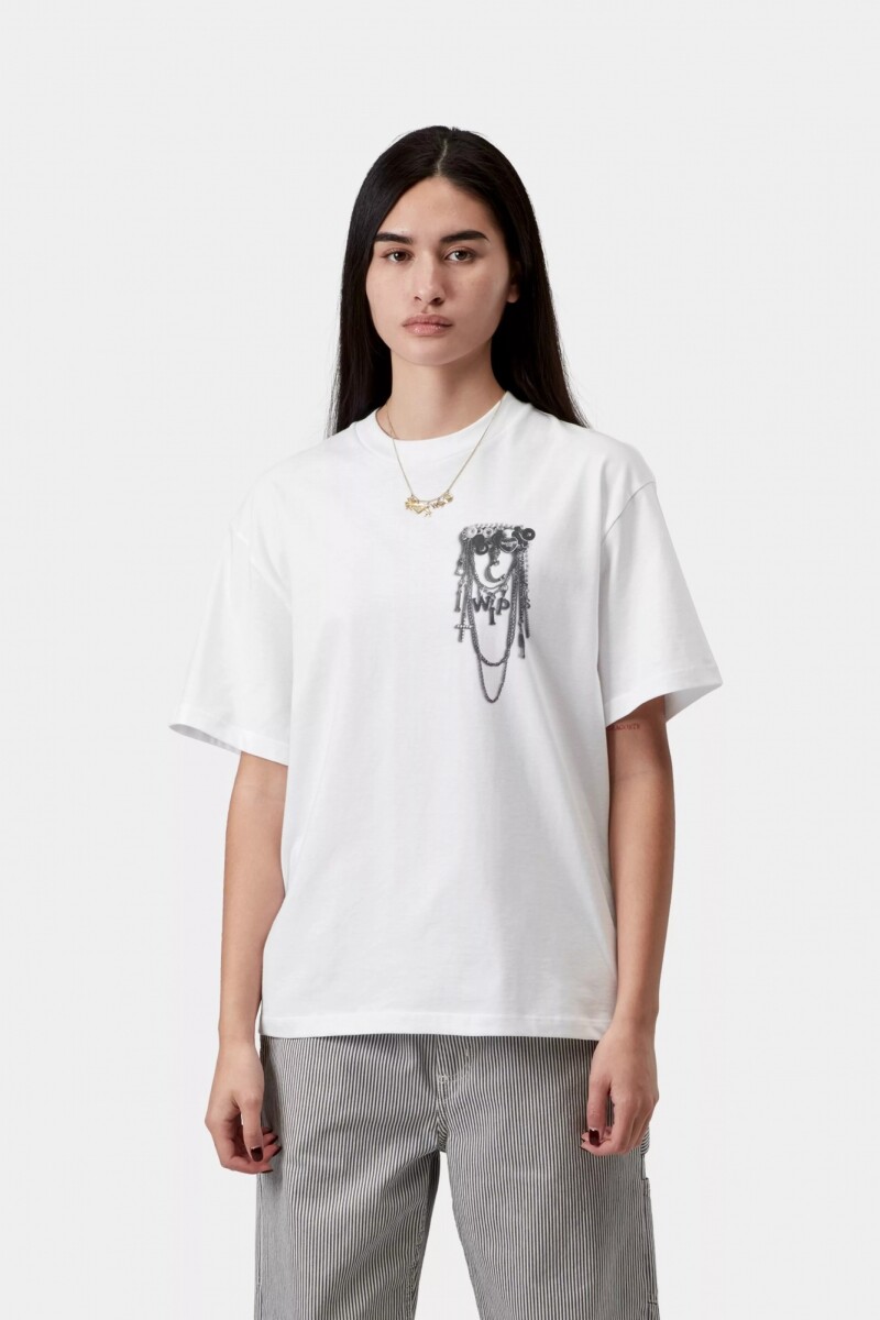 REMERA INVERTED CHARM Blanco