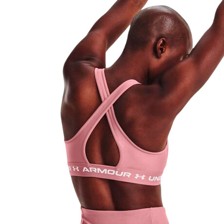 TOP UNDER ARMOUR CROSSBACK MID BRA Pink