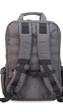 MOCHILA CAPITONEADA PETERSBURGO GRIS