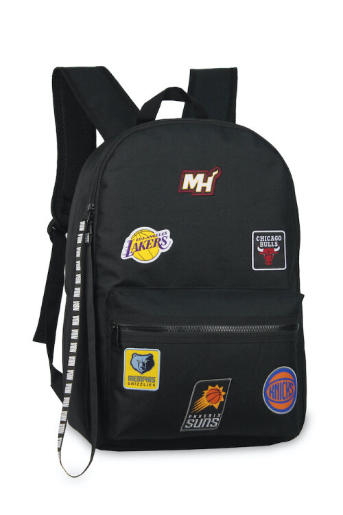 Mochila clásica sport - NBA Negro