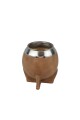 Mate calabaza simil color torpedo beige