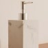 Dispensador Para Jabón Liquido De Cerámica 12x7 Cm Marble