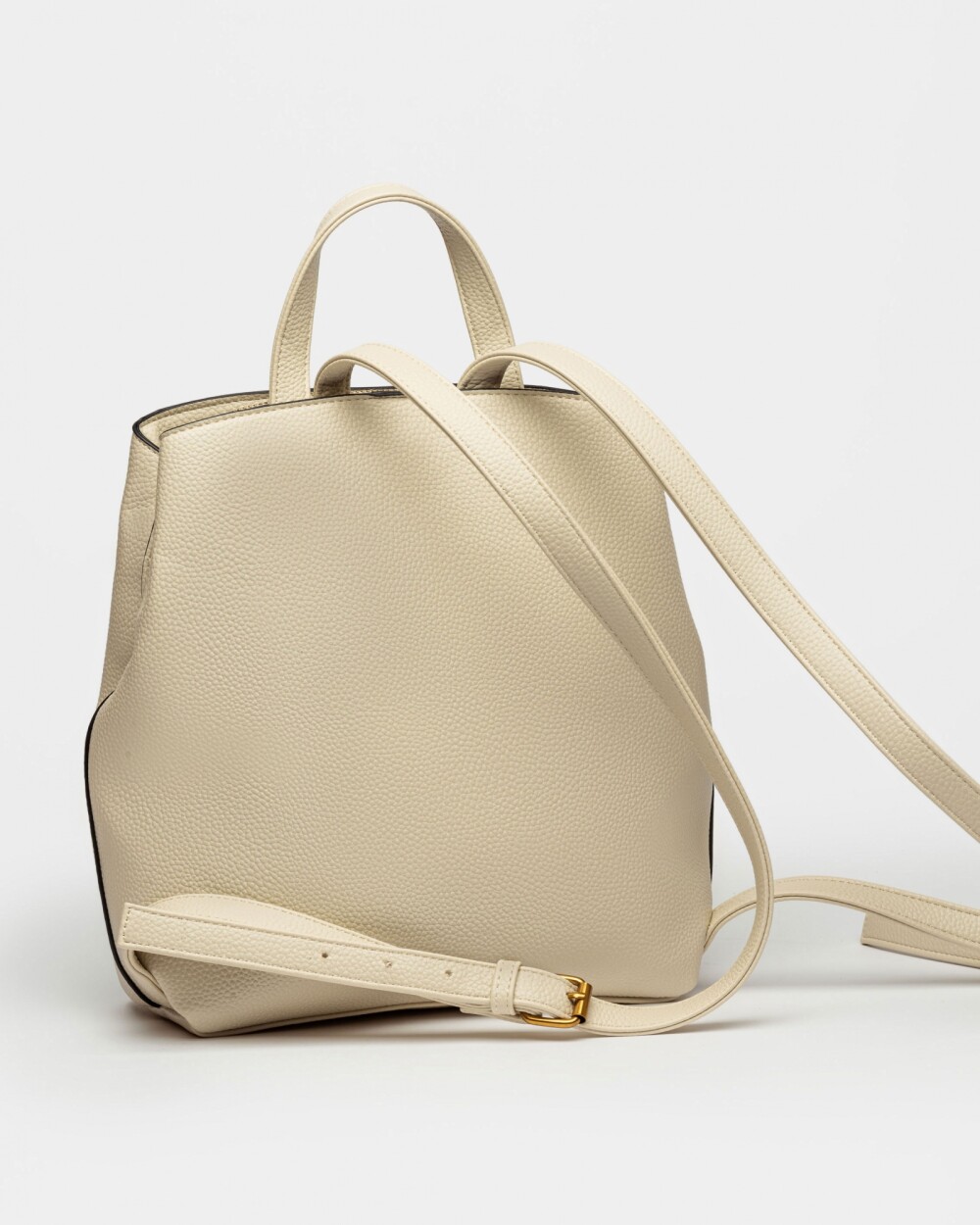 Mochila Oslo en Efecto Cuero Graneado Natural