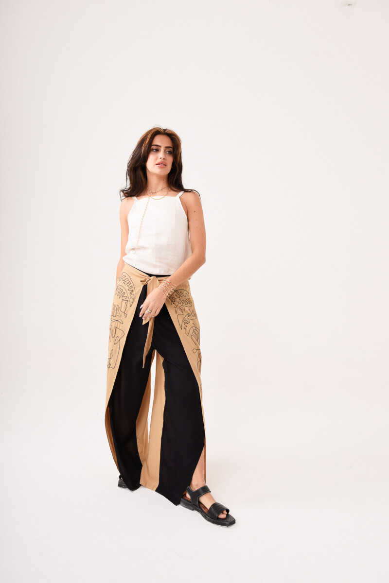 Pantalón Nun NEGRO Y CRUDO