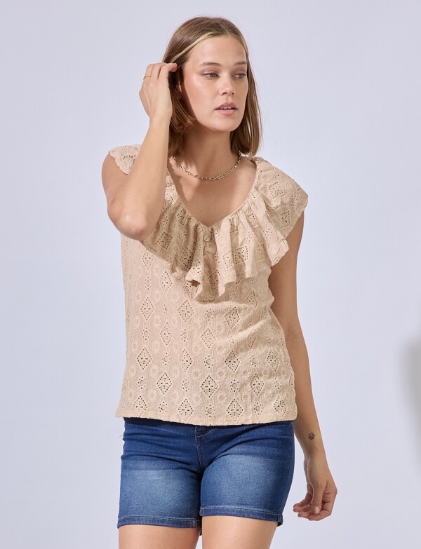 Blusa Calada BEIGE