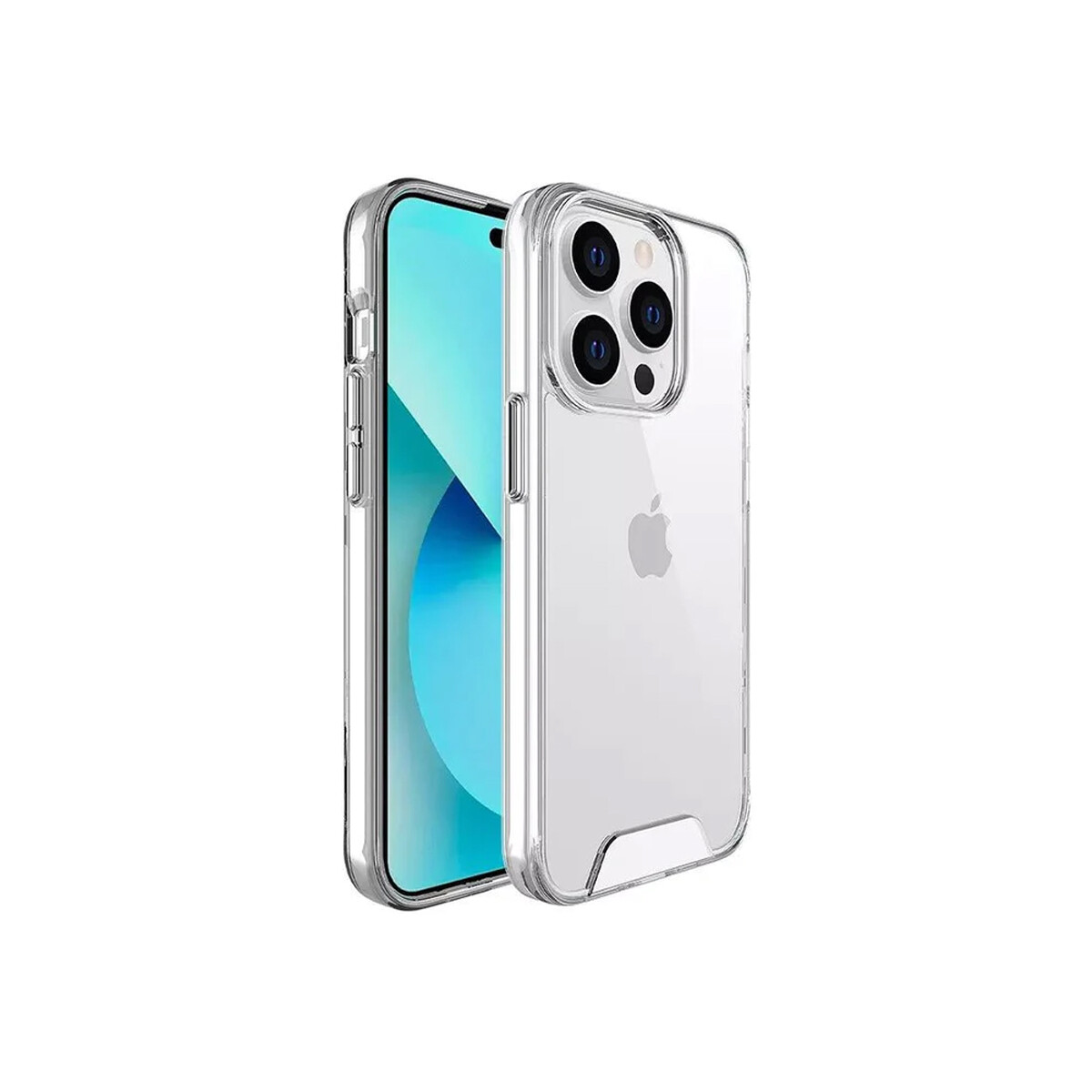 Protector iPhone 13 Pro Max rígido transparente 