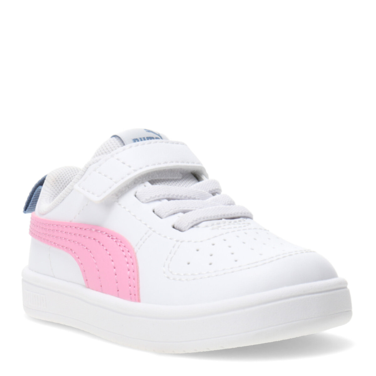 Championes de Niños Puma Rickie - Blanco - Rosa - Lila 