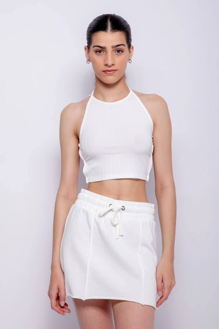 FALDA DANKS Blanco