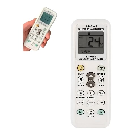 Control universal para aire acondicionado 1000 en 1 Control universal para aire acondicionado 1000 en 1