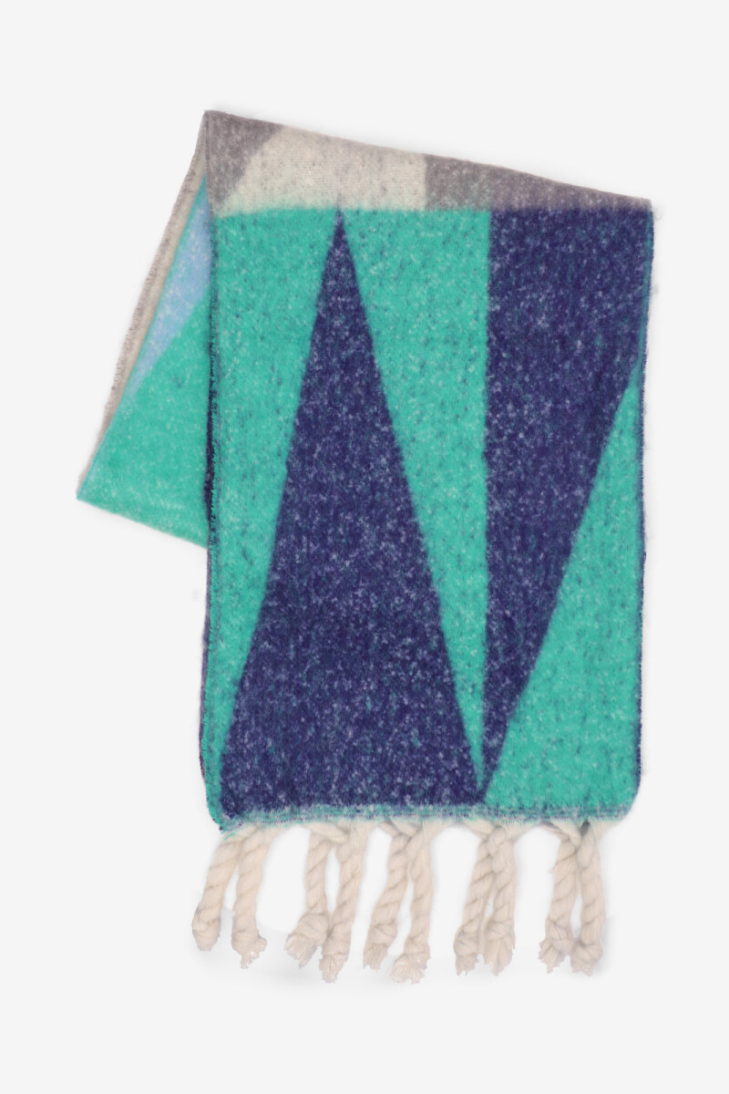 BUFANDA Azul