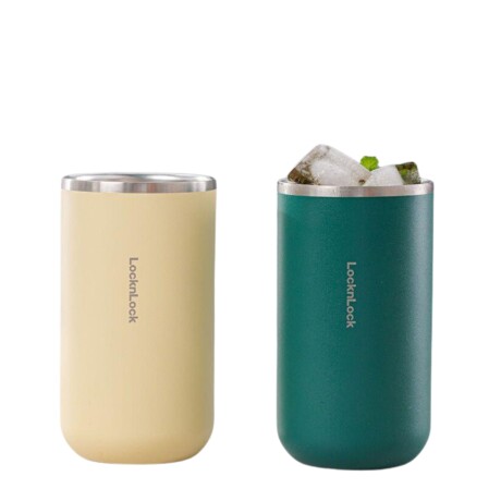 Vaso térmico Vernal tumbler de acero inoxidable 350ml - Lock&Lock Verde
