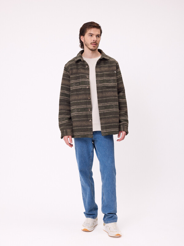 CAMISA TATON RUSTY Verde Oscuro