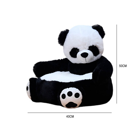 Sillón Puff Peluche Asiento Niños Animales Infantil Hog009002-pand