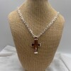 Conjunto cadena y cruz de plata 925 Conjunto cadena y cruz de plata 925
