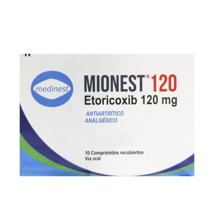 MIONEST 120 MG CJ X 10 COMPRIMIDOS única