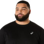 Polo Running Asics Silver LS Top Hombre Performance Black