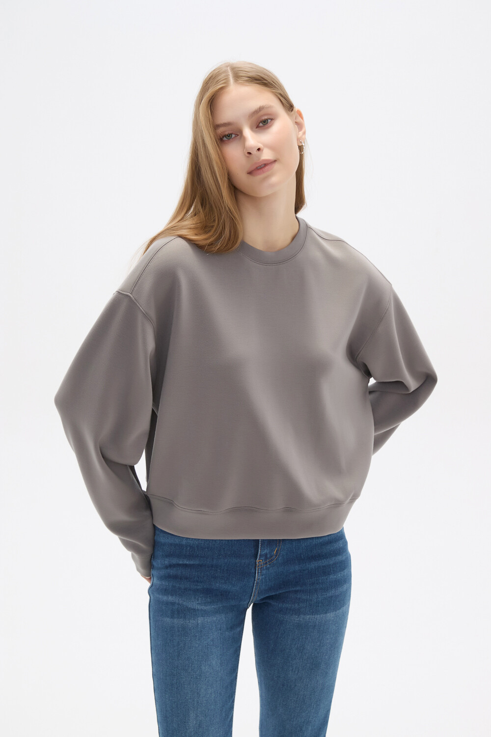 Buzo Lorelai Gris Medio