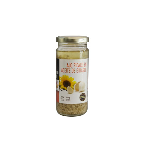 Ajo picado en aceite de girasol picante Principe Lujan Ajo Picado En Aceite Picante
