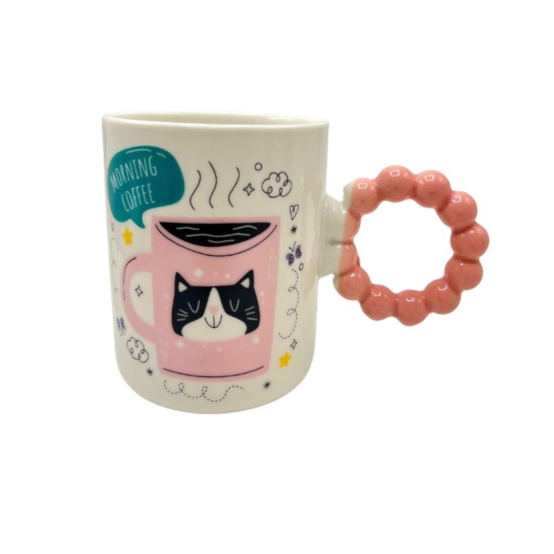 TAZA DE PORCELANA CON DISEÑO • 350ml TAZA DE PORCELANA CON DISEÑO • 350ml