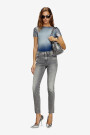 T-ELE-LONG-Q1 T-SHIRT Azul
