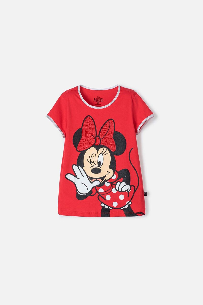 Remera Minnie ROJO