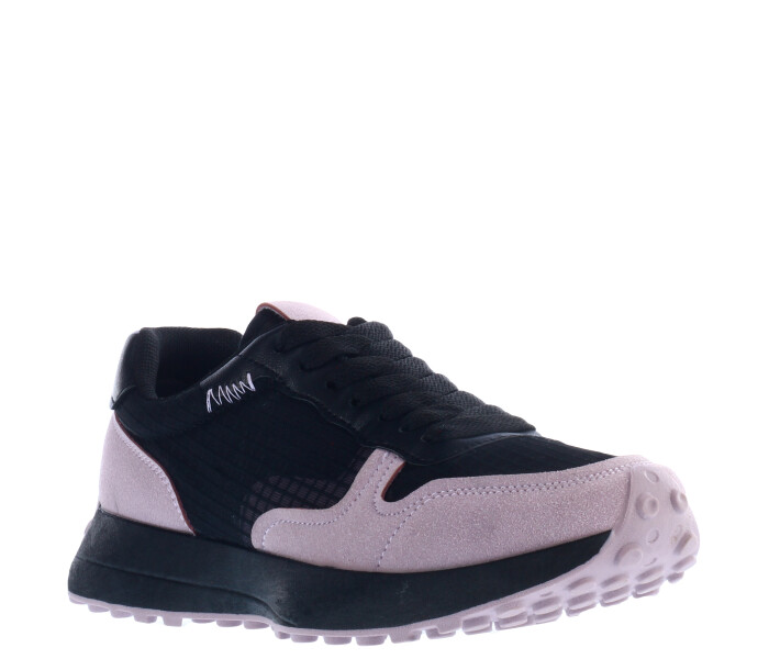 Deportivo ROLS bicolor Black/Lila