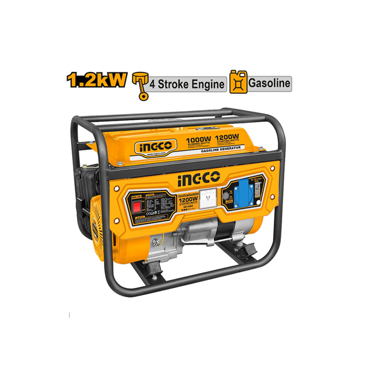 Generador a gasolina 1,2KW - ING0903 
