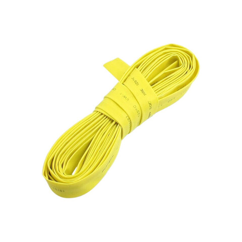 Tubo termocontraíble amarillo, Ø5/2,5mm s/adhesivo CF3309A