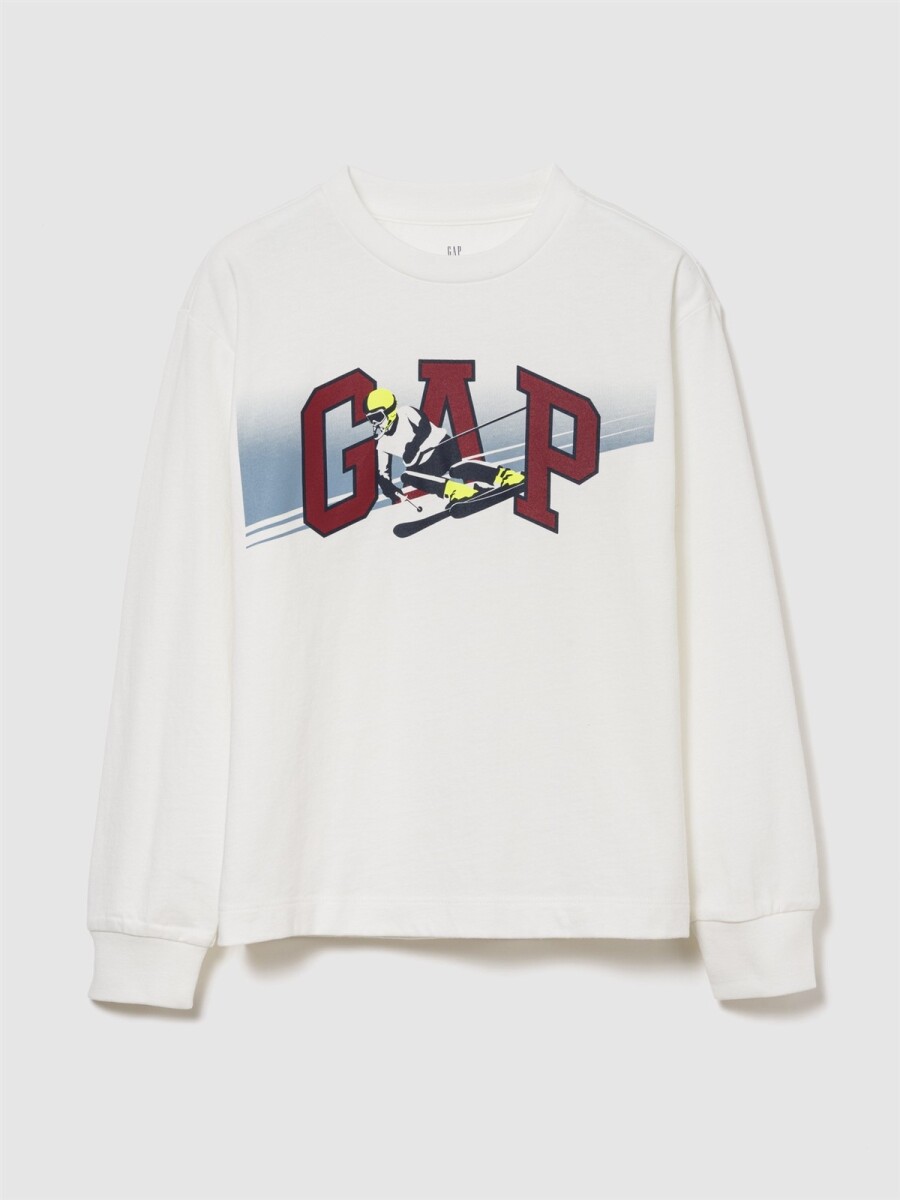 Remera Gráficio Niño - New Off White V2 