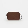 Mini Bag Lane En Efecto Cuero Zaffiano Marron