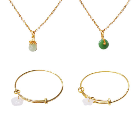 Collar y pulsera dorada Collar Y Pulsera Dorada