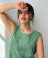 Blusa Palm verde