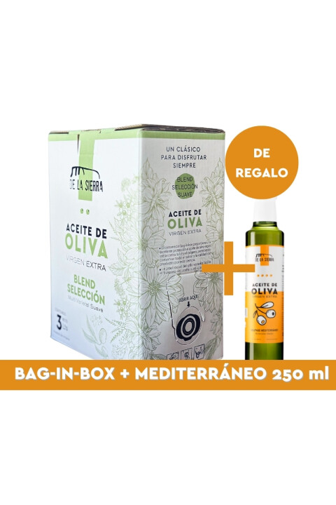 Aceite de Oliva - BLEND SELECCIÓN / 3 litros - BAG-IN-BOX + COUPAGE REGALO Aceite de Oliva - BLEND SELECCIÓN / 3 litros - BAG-IN-BOX + COUPAGE REGALO