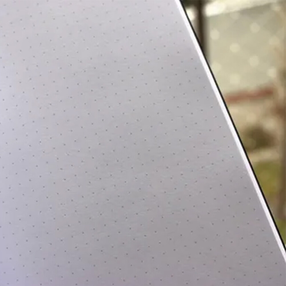 Cuaderno notas, ideas y datos. Hojas con puntos