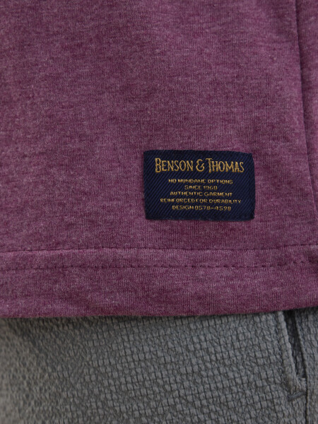 T-SHIRT ESTAMPA FOOD BURDEOS MEL
