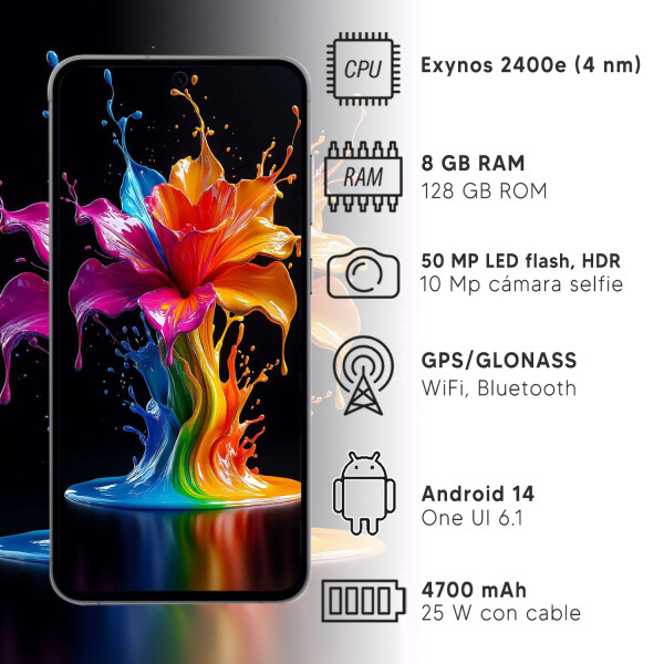 Samsung S24 Fe 8gb Ram 128gb 5g 50mpx Full Hd AZUL