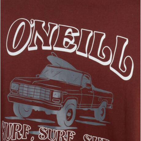 Remera Oneill Daily Driver Bordo