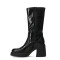 Botas de Mujer Miss Carol CUNARE de pu elastizado Negro