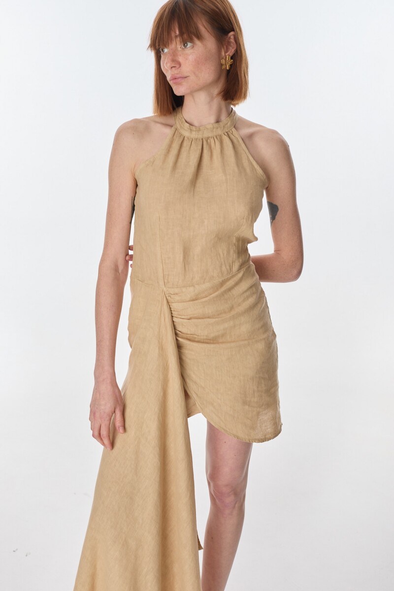 Vestido Lorenza Beige