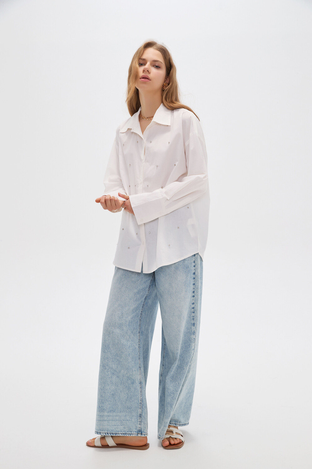 Camisa Chumi Marfil / Off White