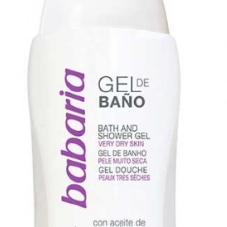 JABON GEL DE DUCHA BABARIA 600 ML ALMENDRAS JABON GEL DE DUCHA BABARIA 600 ML ALMENDRAS