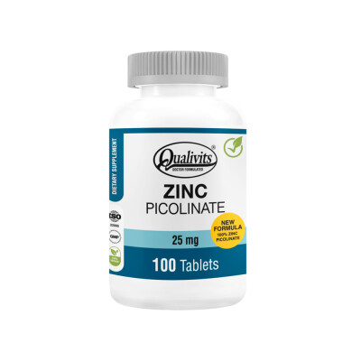 Zinc 25mg picolinato Qualivits Zinc 25mg Picolinato Qualivits