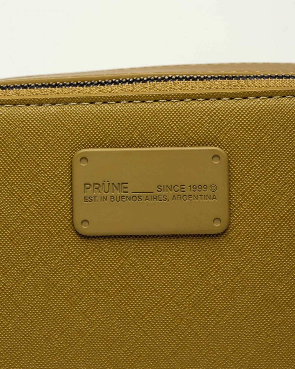 Bandolera New Penny en efecto cuero zaffiano Verde