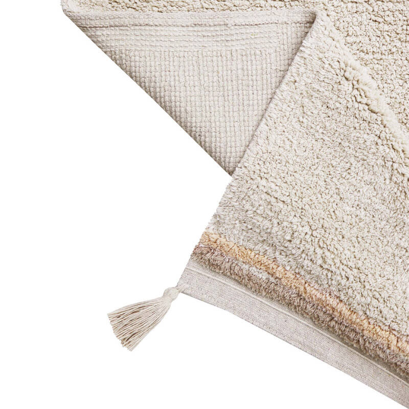 Alfombra lavable Bloom Natural XL