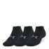 Medias Unisex Under Armour x3 Essential Negro