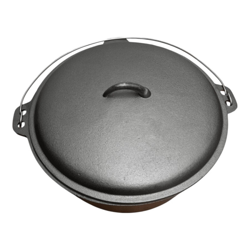 Olla de Fundición 12 Lts con Tapa Olla de Fundición 12 Lts con Tapa