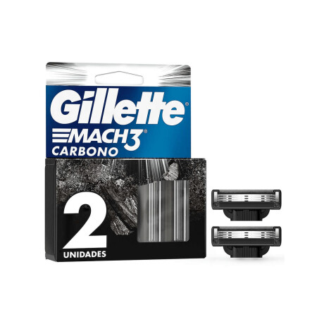 Gillette Mach 3 Razor Carbono X 2 Gillette Mach 3 Razor Carbono X 2