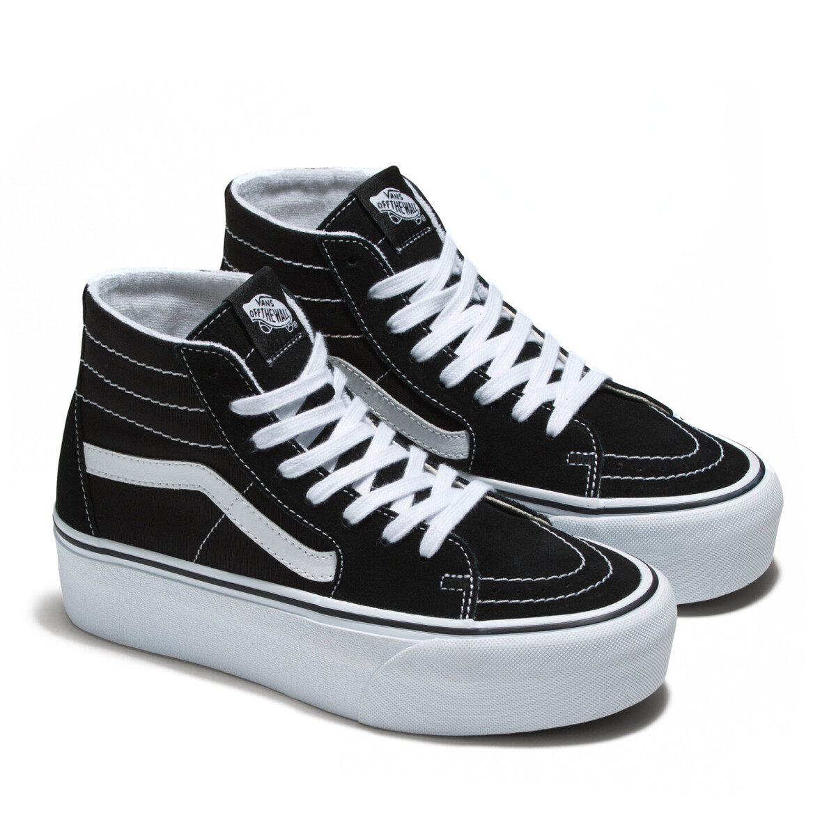 Championes Botas VANS UA SK8-Hi Tapered Stackfo(plataforma ) de Mujer - VN0A5JMKBMX - Negro 