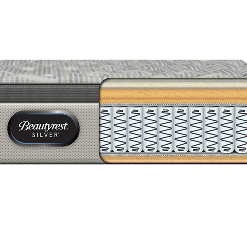 Sommier Simmons Beautyrest Silver 1.40 x 1.90 2 Plazas