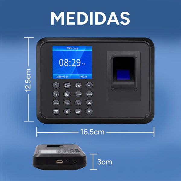 Reloj Marca Personal Huellas Biometrico Por Pendrive Reloj Marca Personal Huellas Biometrico Por Pendrive